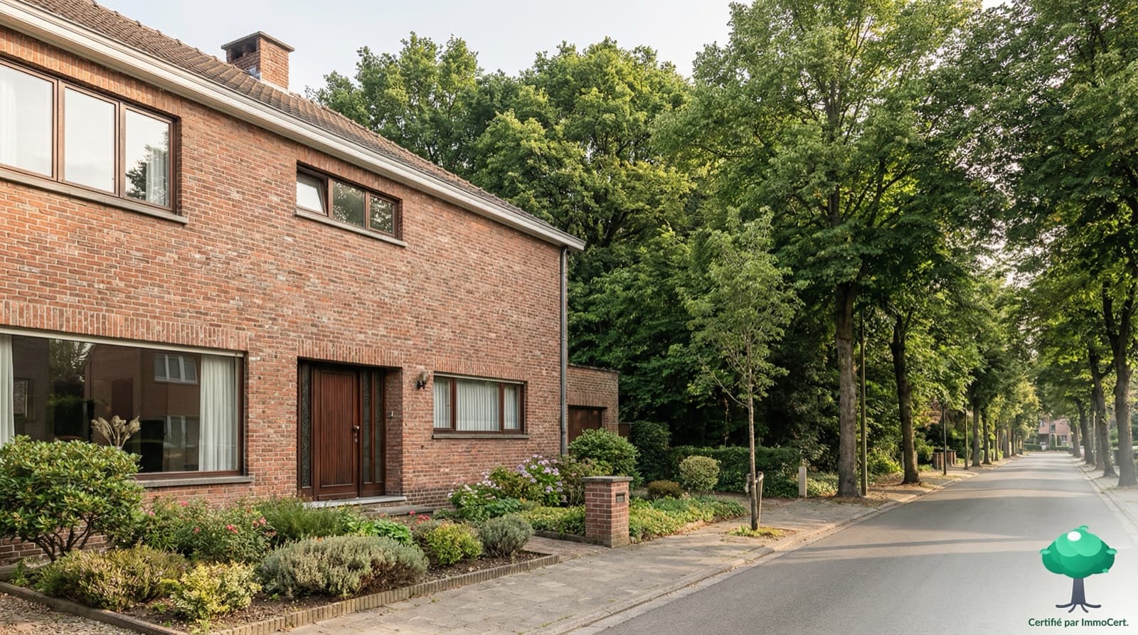 Certification PEB Ganshoren — Maison unifamiliale quartier verdoyant