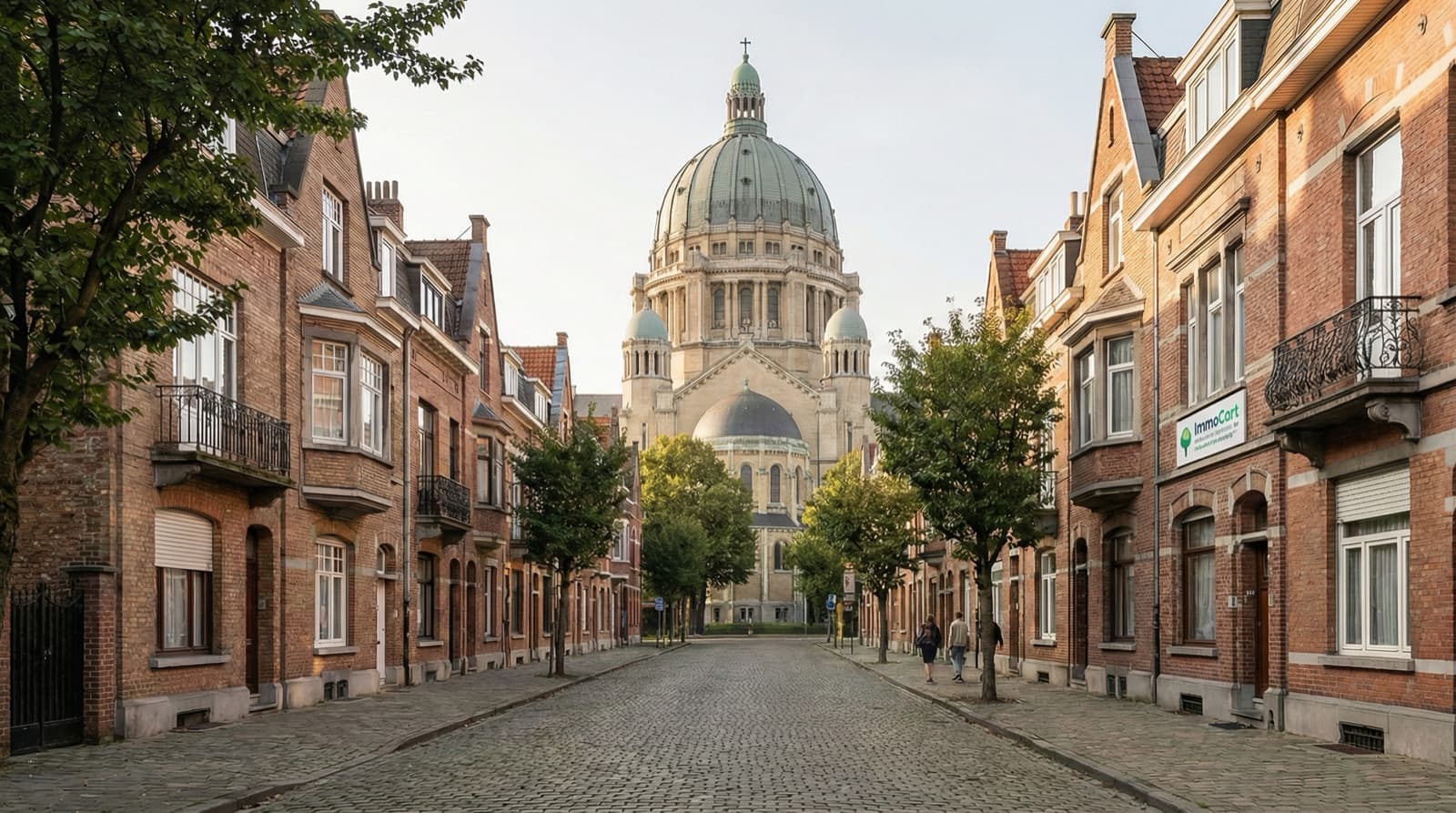 Certificat PEB Koekelberg — Basilique et maisons de l'entre-deux-guerres