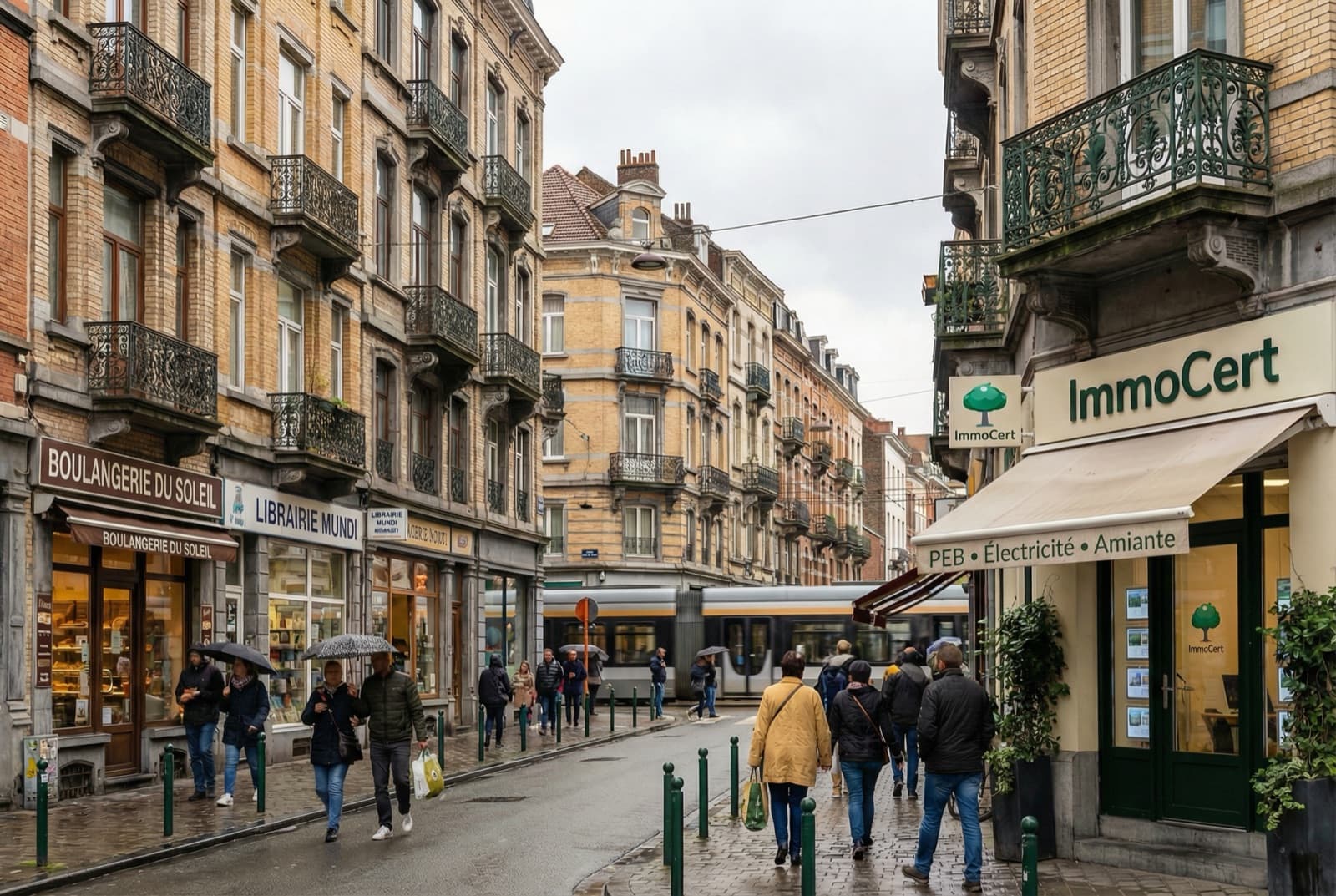 Diagnostic PEB Saint-Josse — Immeubles de rapport quartier multiculturel
